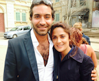 Alain with Salma Hayek